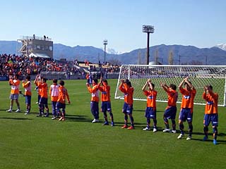 試合後あいさつ