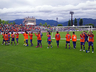試合後あいさつ
